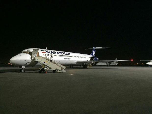 فرود اضطراری امن پرواز 952 مشهد - اهواز در فرودگاه اهواز