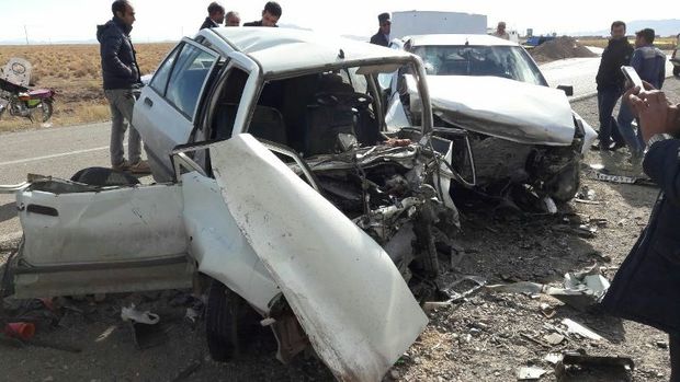 تصادف در محور رفسنجان به کرمان یک کشته بر جا گذاشت
