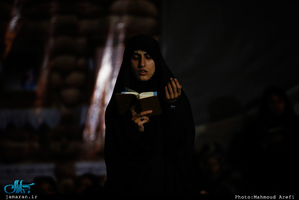 مراسم احیاء شب بیست و یکم ماه مبارک رمضان در کهف الشهدا