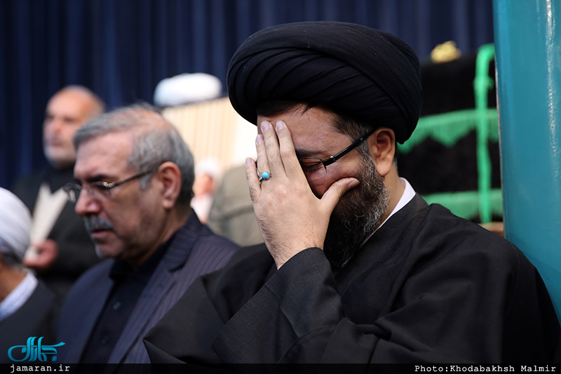 مراسم وداع با پیکر آیت الله هاشمی رفسنجانی(ره) در حسینیه جماران-10