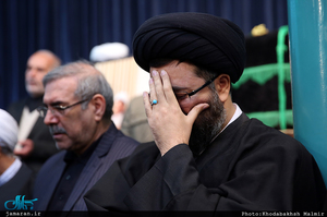 مراسم وداع با پیکر آیت الله هاشمی رفسنجانی(ره) در حسینیه جماران-10