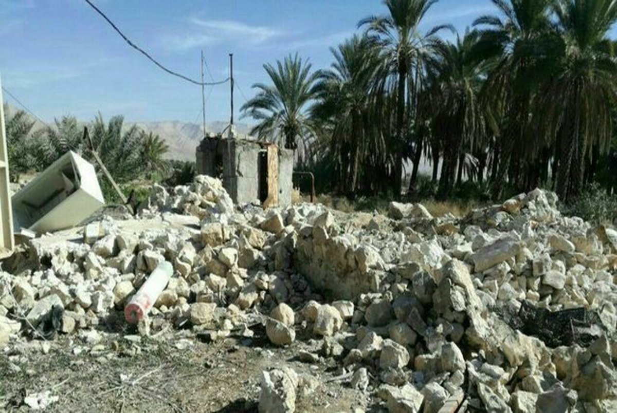 پایان عملیات نجات و جست‌وجو در مناطق زلزله زده فارس
