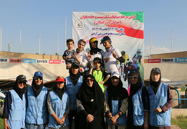 قهرمانی عبدی و یزدانی  در لیگ دوچرخه سواری جوانان و بزرگسالان 

