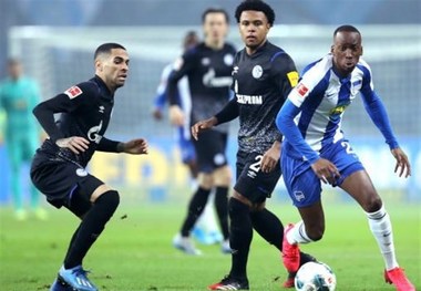 توقف خانگی هرتابرلین مقابل شالکه در بوندس‌لیگا
