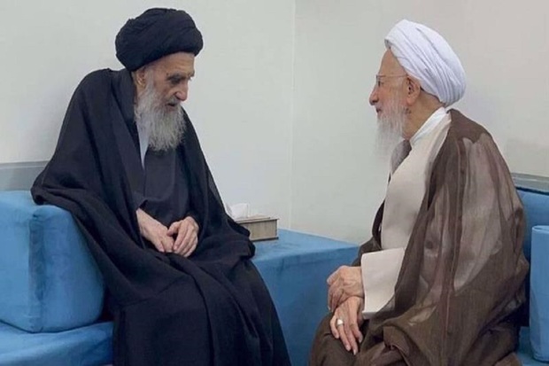 In historic meeting, Ayatollah Sistani and Ayatollah Javadi Amoli discuss Quranic scholarship