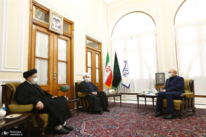 نشست مشترک روحانی، رییسی و قالیباف 
