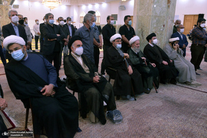مراسم خاکسپاری حجت الاسلام و المسلمین محتشمی پور(ره) در حرم شاه عبدالعظیم الحسنی(ع)