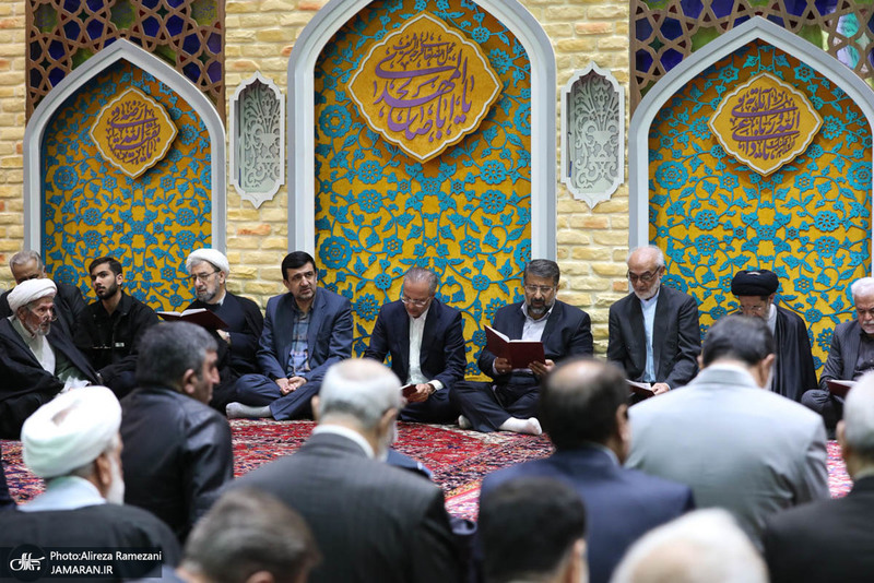 مراسم تشییع مرحوم حجت الاسلام و المسلمین حسینعلی نیری