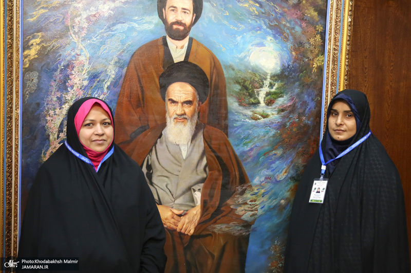 بازدید جمعی از دانشجویان مدارس امامیه پاکستان از بیت امام خمینی (س) در جماران