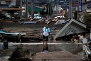 رویارویی مردم ژاپن با بدترین فاجعه 36 سال اخیر + عکس