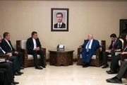 دیدار جابری انصاری با وزیر امور خارجه سوریه