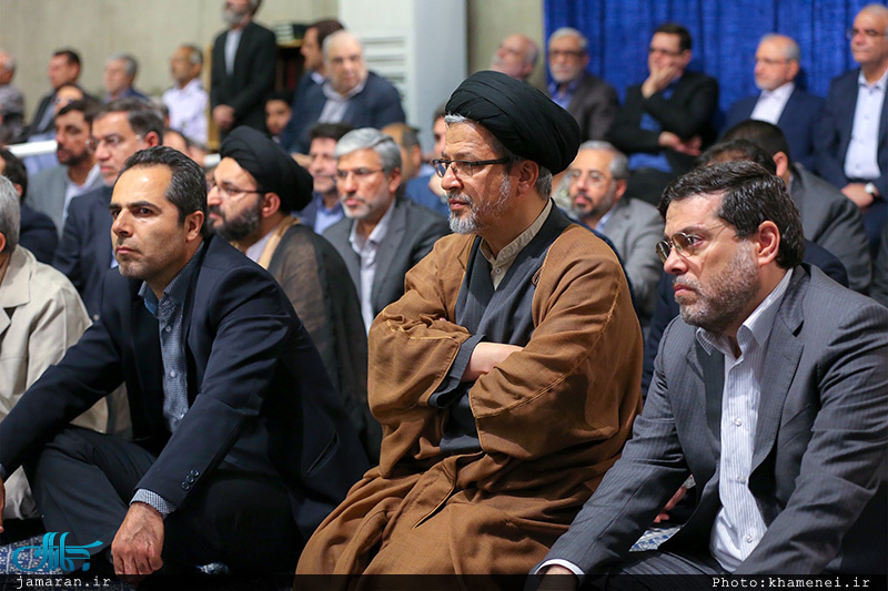 دیدار جمعی از استادان، نخبگان و پژوهشگران دانشگاه‌ها با رهبر معظم انقلاب