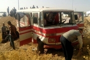 تصادف مینی‌بوس و کامیون در «هزارجریب» نکا ۱۶ مجروح برجای گذاشت