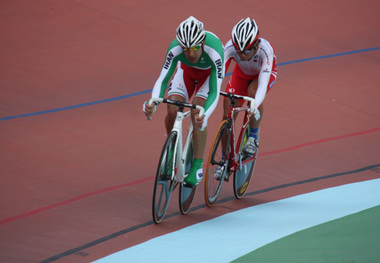 کسب یک سهمیه در مسابقات دوچرخه سواری پیست قهرمانی جهان 