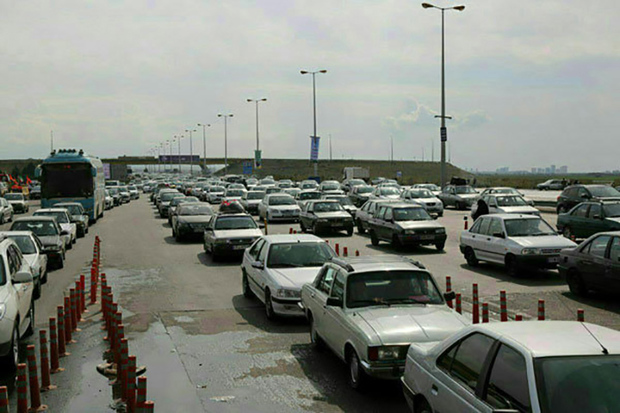 ترافیک در خط شمالی آزادراه زنجان - قزوین سنگین است