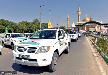 شانزدهمین مرحله از رزمایش کمک‌های مؤمنانه در  جوار حرم مطهر امام خمینی(س) 