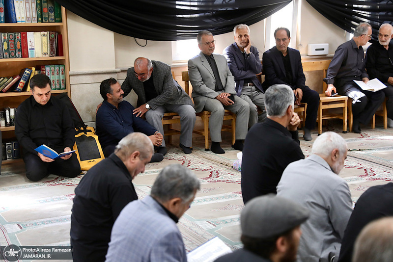 مراسم تشييع پيكر احمد توكلى