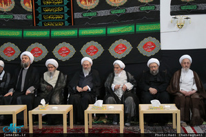 عزاداری اباعبدالله الحسین(ع) در بیت مراجع عظام تقلید