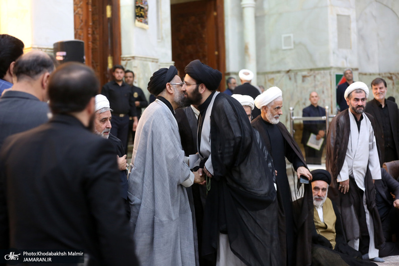 مراسم شب عاشورا در حرم مطهر امام خمینی (س)