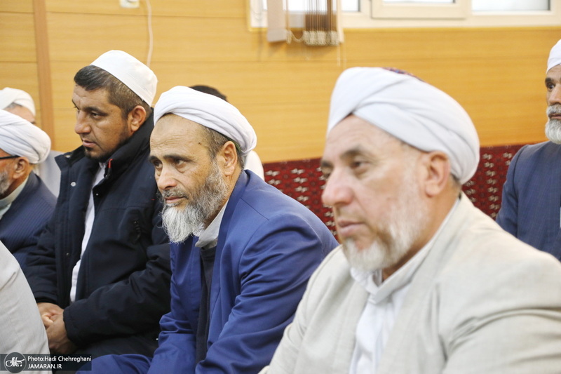 دیدار جمعی از اهالی اهل سنت استان گلستان با سید حسن خمینی