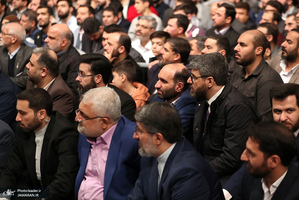 دیدار مداحان اهل‌بیت (ع) با رهبر معظم انقلاب