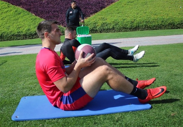 تمرین تیم پرسپولیس با حضور بودیمیر