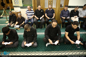 مراسم احیای شب بیست و یکم ماه مبارک رمضان در مسجد جامع جماران