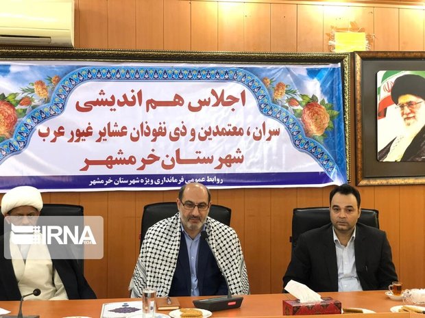 فرماندار خرمشهر:سران عشایر برای مشارکت حداکثری مردم در انتخابات تلاش کنند