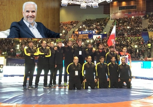 استاندار اصفهان قهرمانی تیم کشتی آزاد ایزی پایپ کاشان در مسابقات جهانی را تبریک گفت