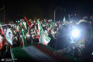 تجمع مردمی در میدان تجریش تهران