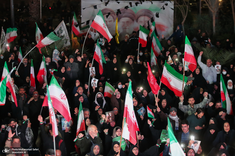 اجتماع حمایت از رزمندگان در مقابله با دشمن آمریکایی - صهیونی در پرند-۱