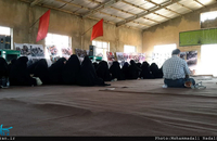 مراسم دعای عرفه در حسینیه گردان تخریب لشکر ظفرمند محمد رسول الله(ص) برگزار شد + تصاویر 