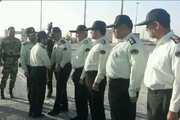 رئیس قرارگاه اربعین ناجا از پایانه مرزی چذابه بازدید کرد