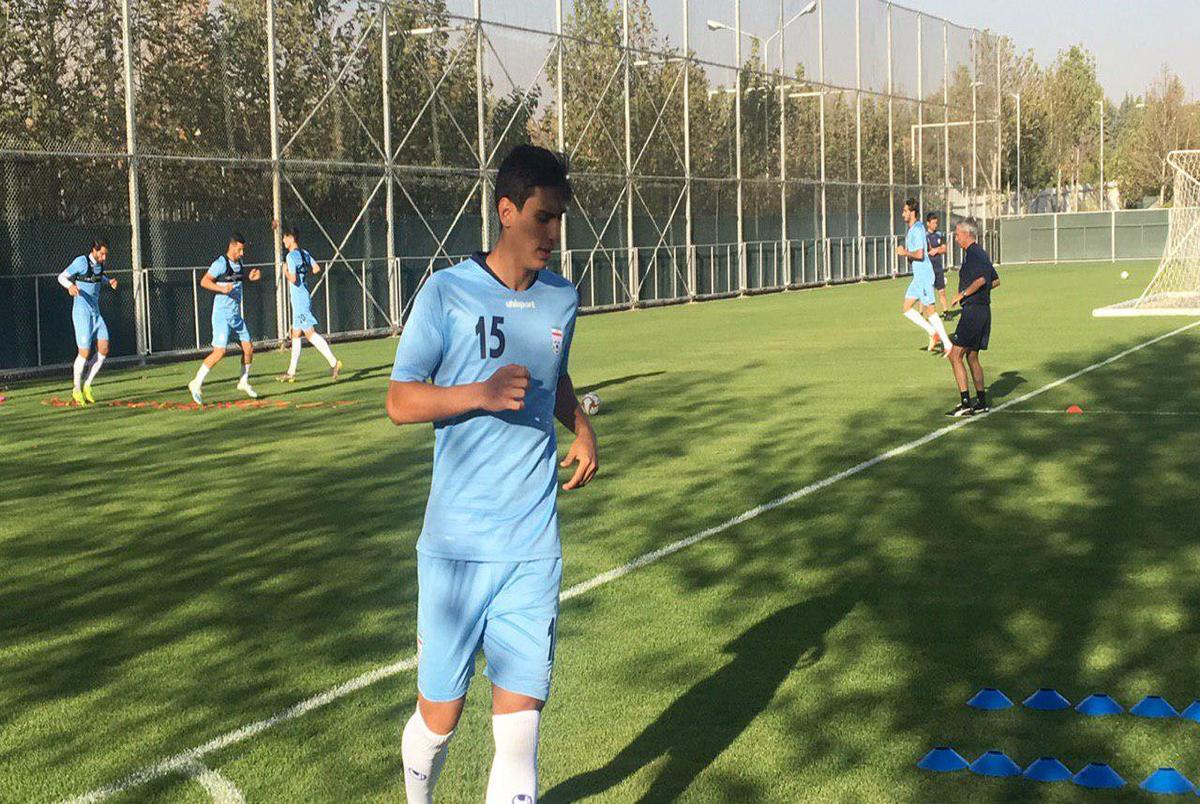 تبریک بازیکنان تیم ملی به محمد نادری