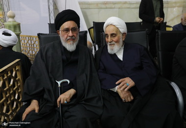 مراسم چهلم شهیدان لاریجانی در حرم مطهر حضرت معصومه (س) -1