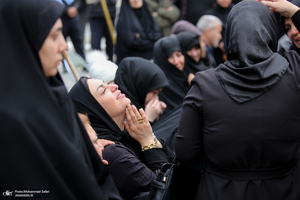 مراسم تشییع علیرضا شیروی