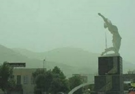 گرد و خاک مهمان ناخوانده آسمان استان کردستان می شود
