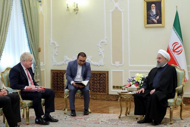 وزیر خارجه انگلیس به دیدار رییس جمهور روحانی رفت 
