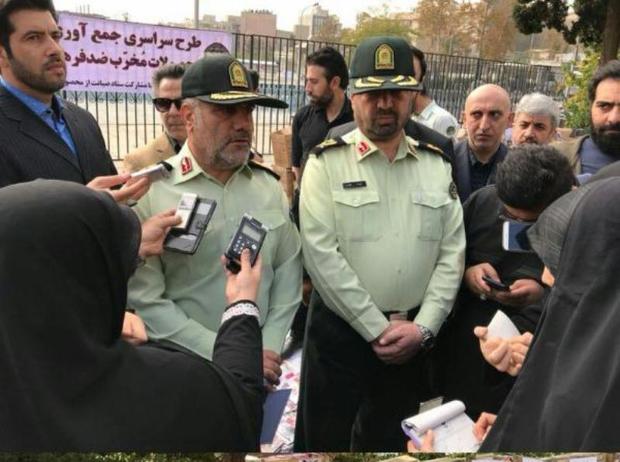 سردار رحیمی: 138 سارق سابقه دار و حرفه ای در تهران دستگیر شدند