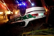 ۲ مامور انتظامی رودبار جنوب کرمان در سانحه واژگونی خودرو به شهادت رسیدند
