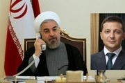 گفتگوی تلفنی حسن روحانی با رئیس جمهور اوکراین