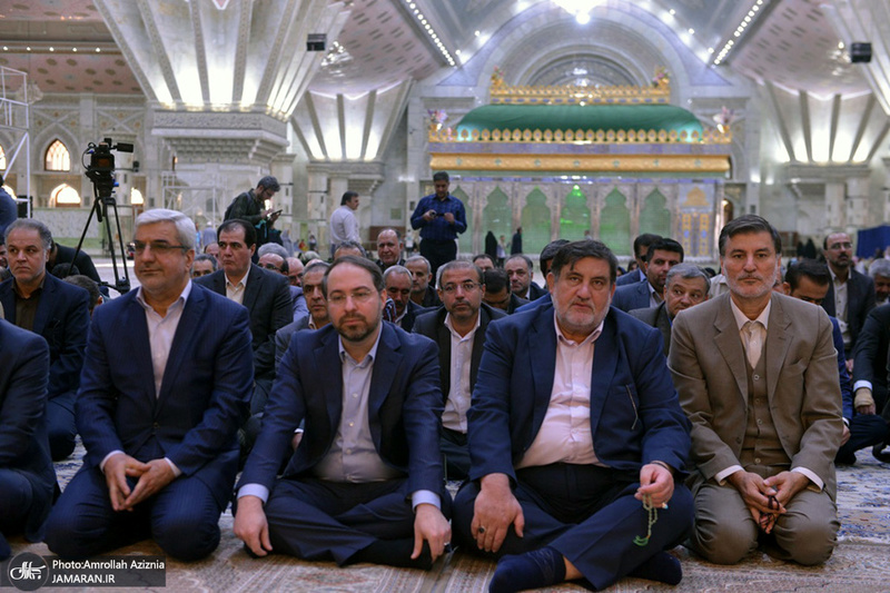تجدید میثاق مدیران و کارکنان وزارت کشور با آرمان های حضرت امام(س)