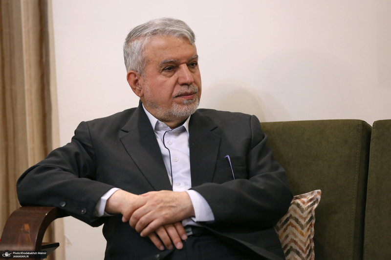 حضور سید حسن خمینی در منزل مرحوم زهرا شجاعی