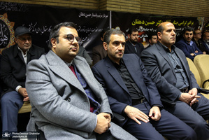 مجلس ترحیم اخوی سردار دهقان در مسجد نور تهران