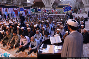 تجدید میثاق مسئولان سازمان عقیدتی سیاسی ارتش با آرمان‌های حضرت امام(س)