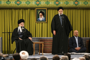 دیدار مسئولان نظام و سفرای کشورهای اسلامی با رهبر معظم انقلاب