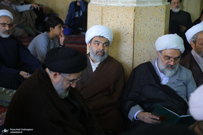 مراسم تشییع آیت الله موسوی تبریزی (ره)