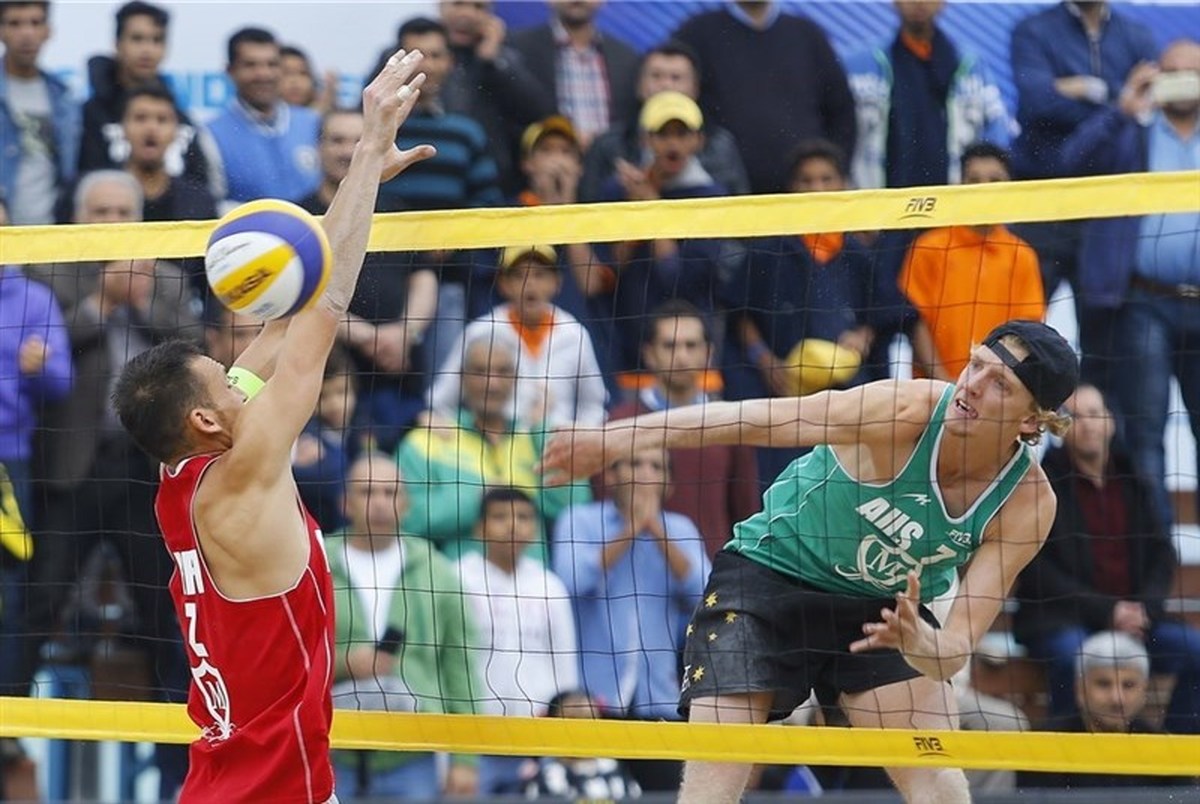 حذف آخرین تیم ایران از تور جهانی والیبال ساحلی کیش 