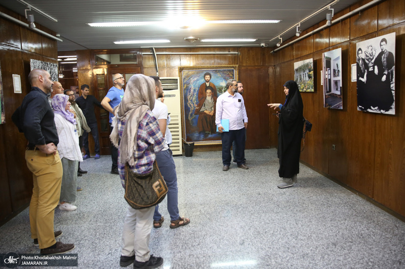 بازدیدجمعی از گردشگران کشور ایتالیا از جماران