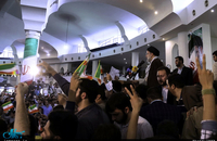 سفر انتخاباتی حجت الاسلام رئیسی به قم و اراک + تصاویر